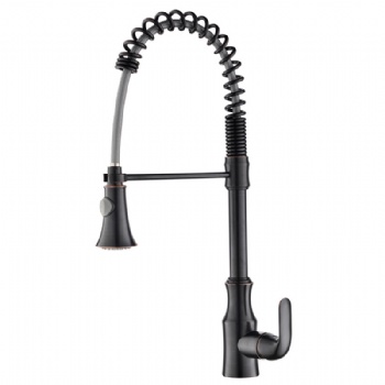Professional Spring-loaded 2-Function Pull Down Kitchen Faucet