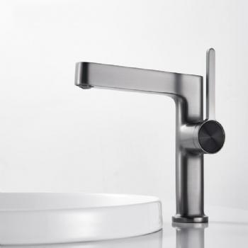 Hot Sale Bathroom Faucet Brass Gun Grey Deck Mounted Mixer