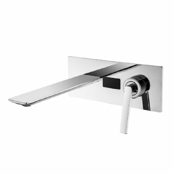 HYGESS Smart Digital Display Concealed Single Handle Bathroom Faucet
